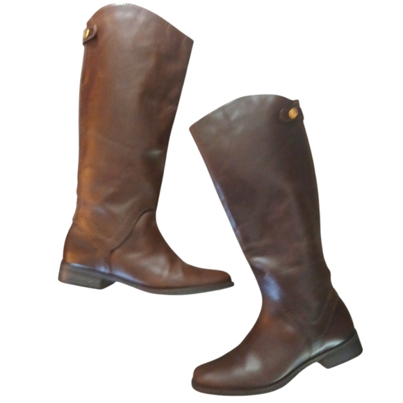 STEVEN by Steve Madden Women's Sady Brown Knee High Riding Boot Size 8.5 - Picture 1 of 16